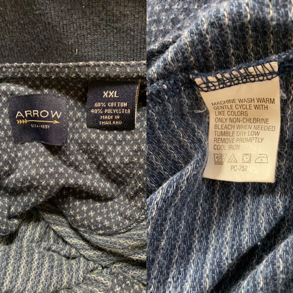 Arrow; Men’s; Casual; Button Down; Shirt; XXL - Picture 7 of 8